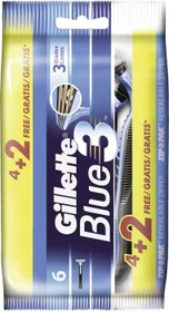 Gillette Blue3 Einwegrasierer, 6 Stück