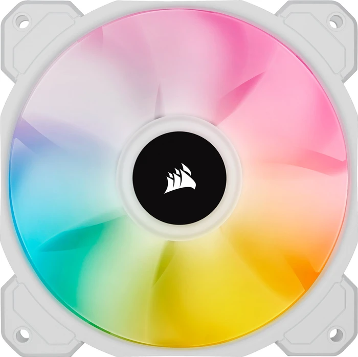 Corsair SP Series iCUE SP120 RGB Elite Triple Fan Kit, weiß, LED-Steuerung, 120mm, 3er-Pack
