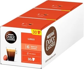 Nestlé Nescafe Dolce Gusto Caffe Lungo Kaffeekapseln, 48 Stück (3x 16 Stück)