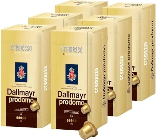 Dallmayr Cremesso Prodomo Kaffeekapseln, 16 Stück