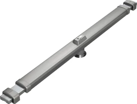 ABUS Panzerriegel PR2700 mit Zylinder edelstahloptik, Querriegelschloss