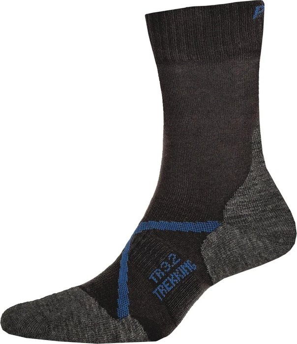 P.A.C. TR 3.2 Trekking Merino Light Socken anthracite navy (Damen)