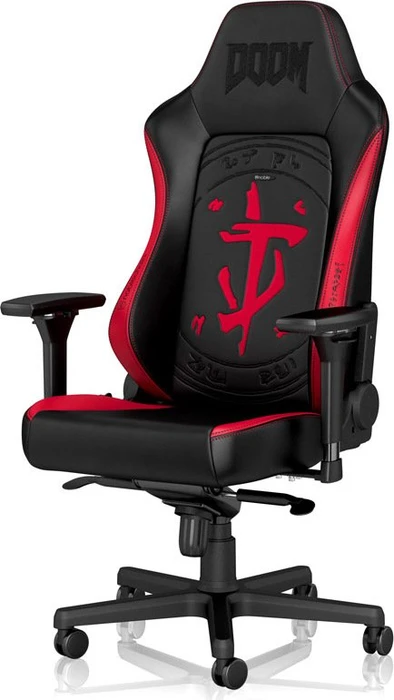 noblechairs Hero DOOM Edition Gamingstuhl, schwarz/rot
