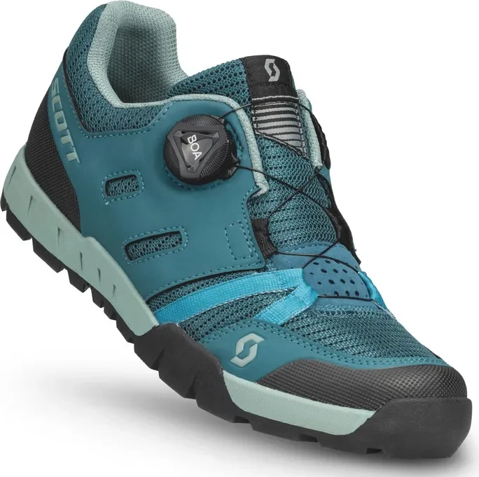 Scott Sport Crus-r Flat BOA petrol blue/mint green (Damen)