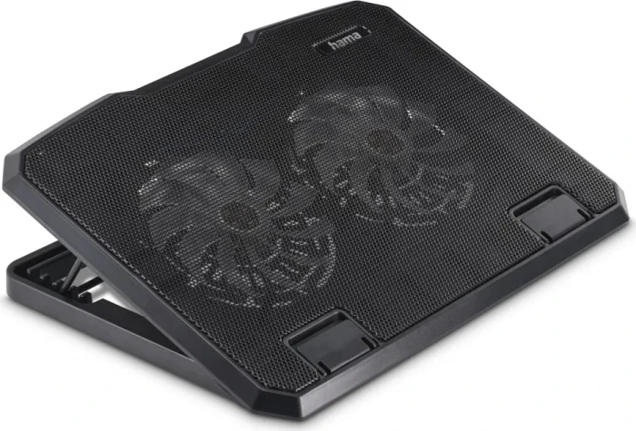 Hama Black Metal, Notebook-Stand/Notebook-Kühler 13.3-15.6"