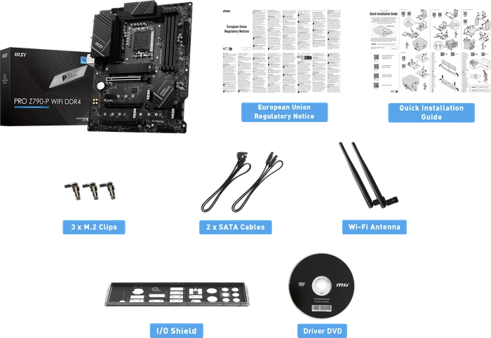 MSI PRO Z790-P WIFI DDR4 (Intel 1700)