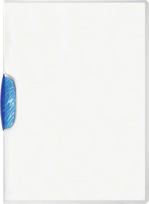 Durable Swingclip Klemmmappe, A4, blau/transparent