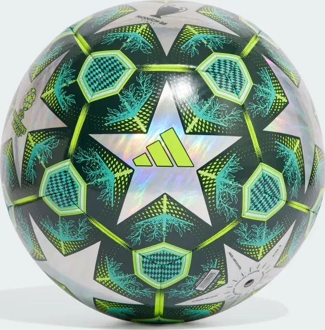adidas UCL 2024/2025 Knockout Stages Foil Trainings Fußball multicolor/shadow green/solar slime