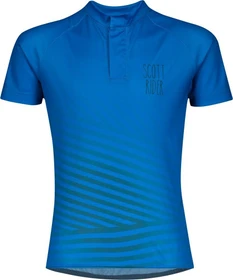 Scott RC Team Trikot kurzarm skydive blue/nightfall blue (Junior)
