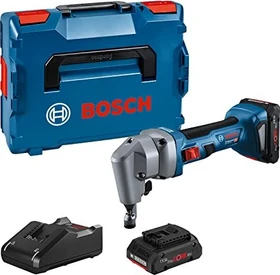 Bosch Professional GNA 18V-16 E Akku-Knabber inkl. L-Boxx + 2 Akkus 4.0Ah
