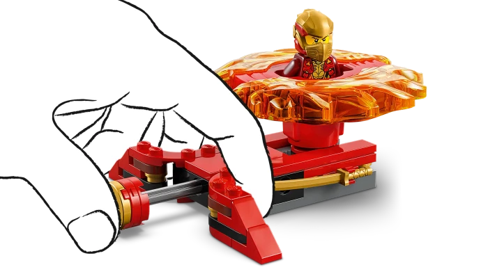 LEGO Ninjago - Kais Drachen-Spinjitzu-Spinner