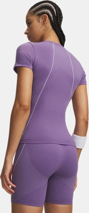 Under Armour Vanish Seamless Funktionsshirt kurzarm purple luxe/purple crest (Damen)