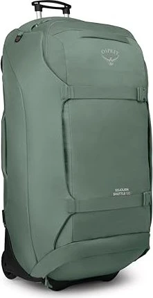 Osprey Sojourn Shuttle 130 Wheeled Duffel koseret green