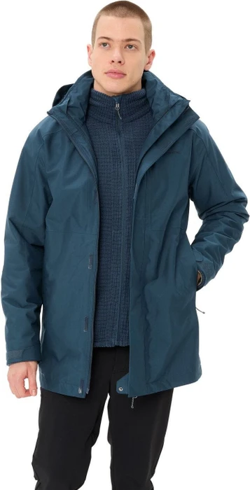 Vaude Idris 3in1 IV Funktionsmantel dark sea (Herren)