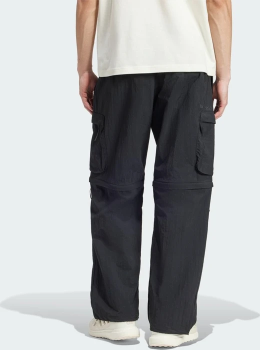 adidas City Escape Premium Cargo Zip-Off Hose lang schwarz (Herren)