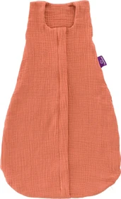 Träumeland Liebmich Sommer-Schlafsack Baumwollmusselin Gr.70, 0.5TOG, 6-12M aprikose