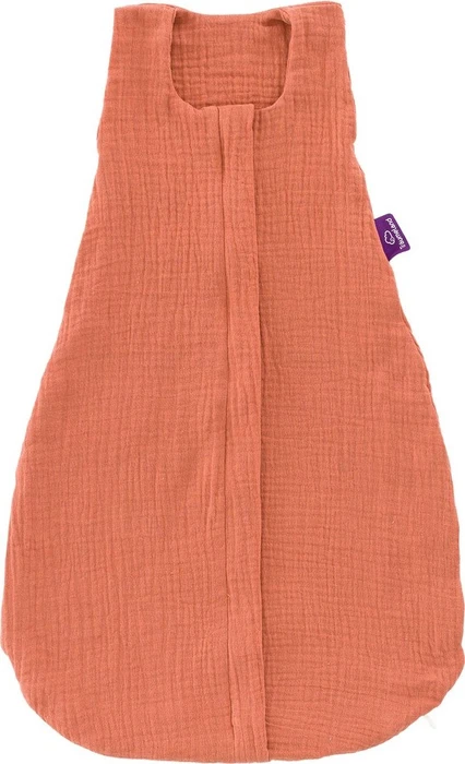 Träumeland Liebmich Sommer-Schlafsack Baumwollmusselin Gr.70, 0.5TOG, 6-12M aprikose