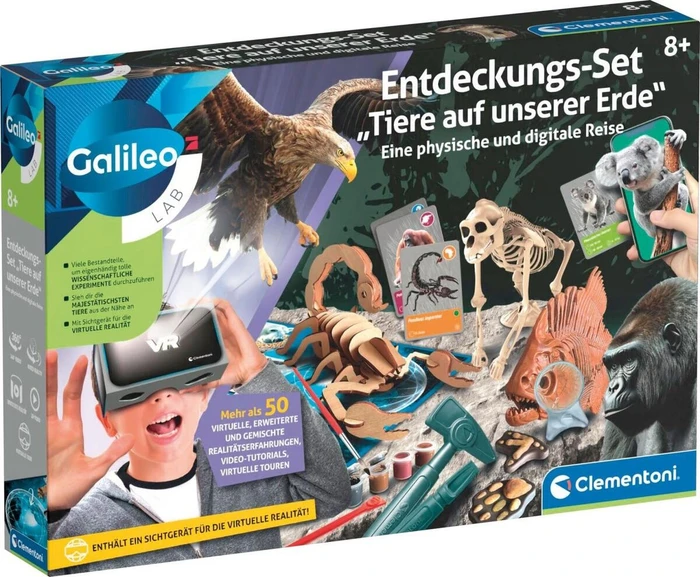 Clementoni Galileo Entdeckungs-Set Tiere auf unserer Erde