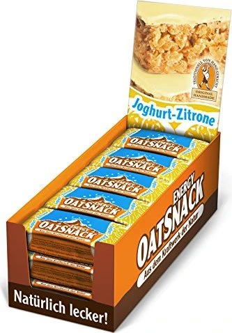 OatSnack Energy Bar Joghurt-Zitrone 970g (15x 65g)