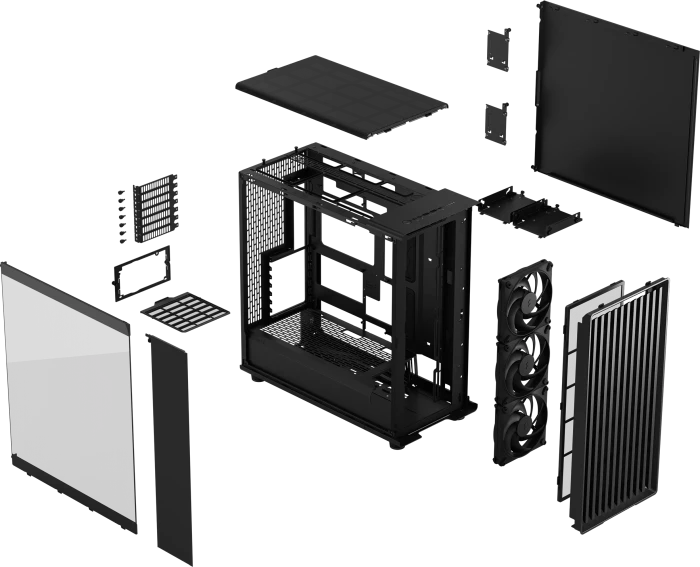 Fractal Design North XL Momentum Edition, Glasfenster