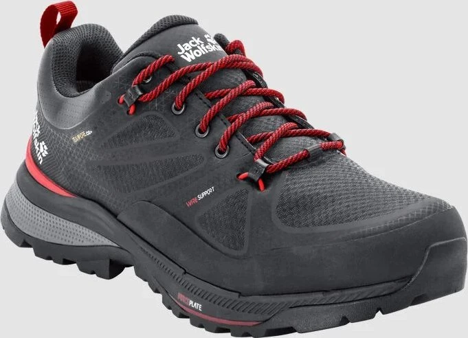 Jack Wolfskin Force Striker Texapore Low phantom/red (Herren)