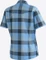 Maier Sports Kendra Hemd kurzarm blue check (Damen) Vorschaubild