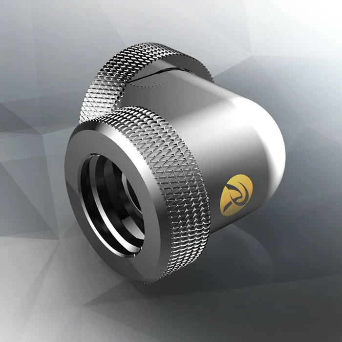 Raijintek Pelias D140906 L-Verbinder 90° 14mm, silber, 6er-Pack