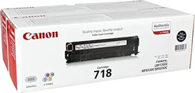 Canon Toner CRG-718BK schwarz, 2er