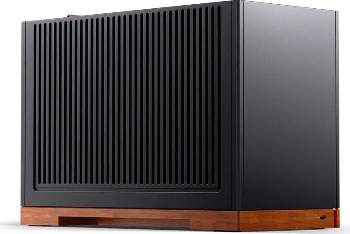 Jonsbo T9 Black, schwarz/braun, PCIe 5.0 Edition, Mini-ITX