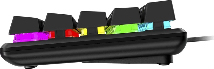 HP HyperX Alloy Origins 60, LEDs RGB, HyperX RED, USB, US