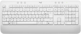 Logitech Signature K650 Comfort, Off-White, Logi Bolt, USB/Bluetooth, BE