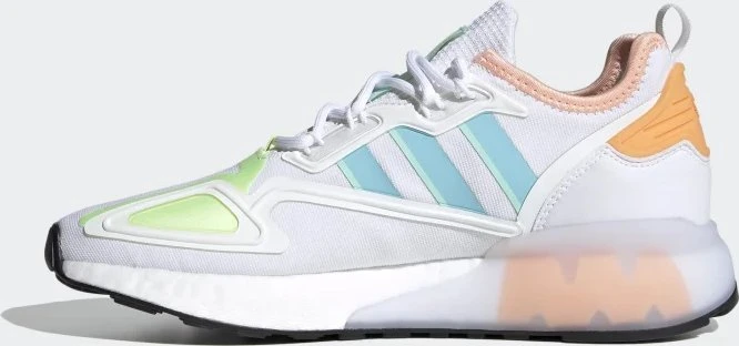 adidas ZX 2K Boost core white/hazy sky/glow pink (Damen)
