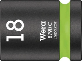 Wera 8790 C Impaktor Außensechskant Steckschlüssel 1/2", 18x38mm