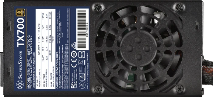 SilverStone TX-700 Gold 700W, TFX