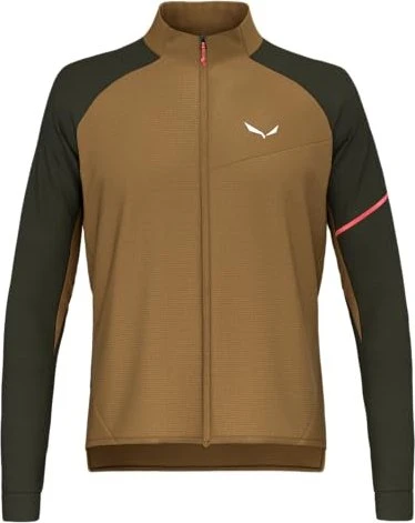 Salewa Vento Merino Hybrid Fahrradjacke brown/golden brown (Herren)