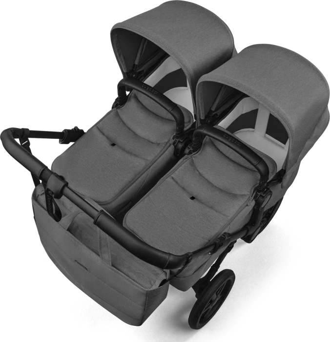 Bugaboo Donkey 6 Twin Gestell schwarz moon grey