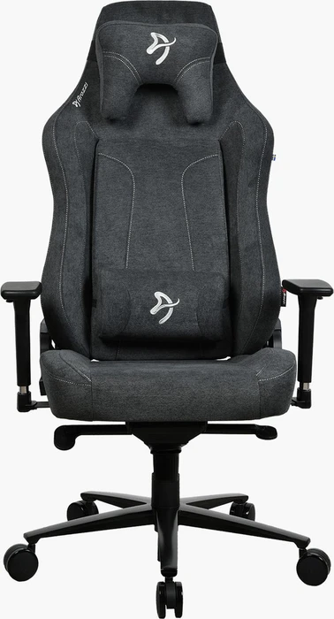Arozzi Vernazza XL Soft Fabric Gamingstuhl, dark grey