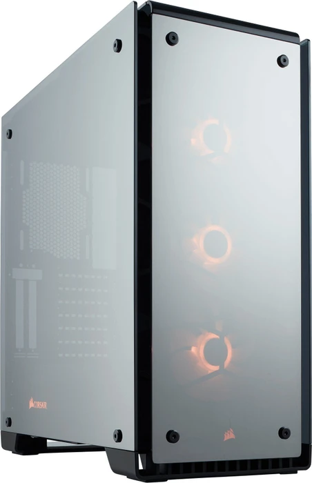 Corsair Crystal Series 570X RGB Mirror Black, schwarz, Glasfenster