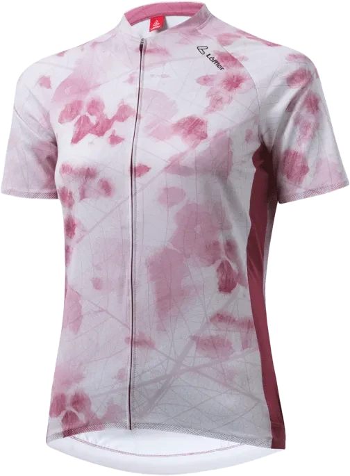 Löffler Leaf Hotbond Half-Zip Trikot kurzarm malaga (Damen)