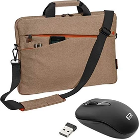 Pedea Fashion 15.6" Notebooktasche + Maus, braun