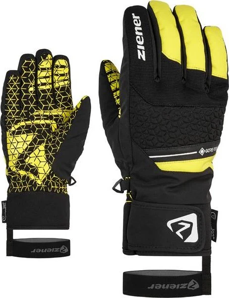 Ziener Granit GTX AW Skihandschuhe bitter lemon