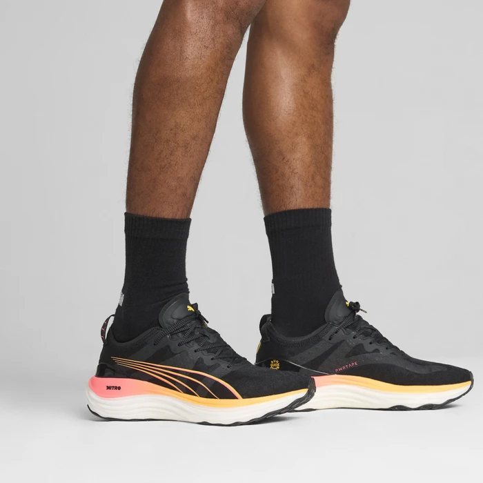 Puma ForeverRun Nitro puma black/sun stream/sunset glow (Herren)
