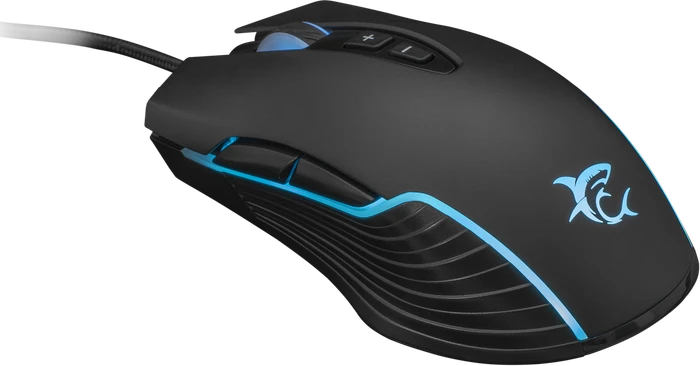 White Shark Azarah Gaming Mouse schwarz, USB