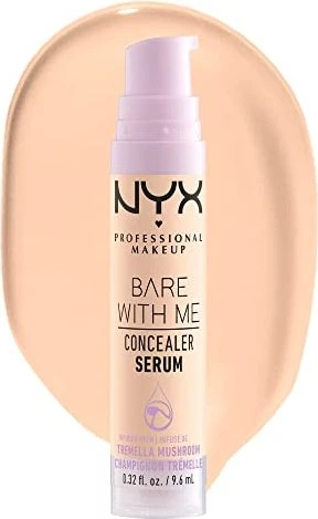 NYX Bare with me Concealer Serum 01 fair, 9.6ml