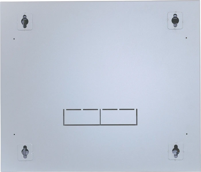 Intellinet Wandschrank 12HE, mit Schwenkrahmen, Sicherheitsglastür, hellgrau, 450mm tief