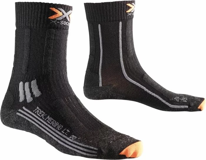 X-Bionic Trekking Merino Light Wandersocken schwarz (Damen)