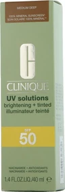 Clinique UV Solutions Brightening + Tinted Sunscreen 03 medium-deep LSF50, 40ml