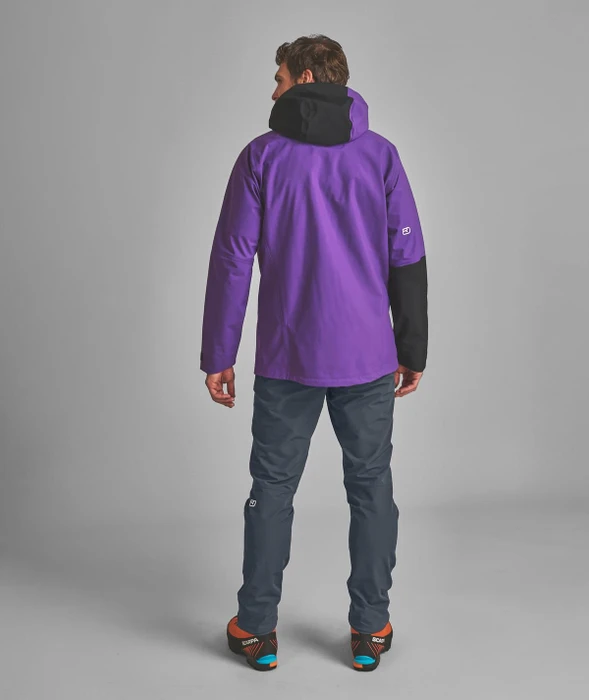 Ortovox Seceda Softshell Hose lang black steel (Herren)