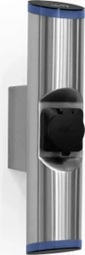 hesotec electrify eBox sr10 Smart 11kW edelstahl gebürstet, Ladedose