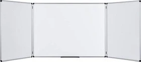Bi-Office Maya Trio Magnetic Whiteboard, Keramik, weiß, 90x60cm